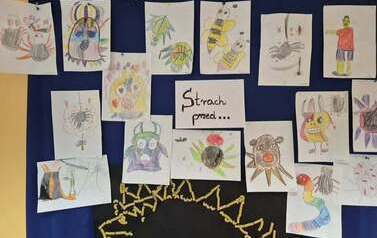 Wystawa prac dzieci pt. "Strach przed..."