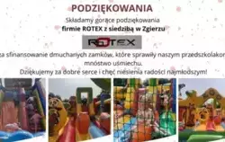 Zdjęcie do Podziękowanie za dmuchańce