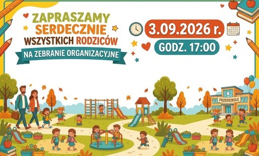 Zaproszenie na zebranie organizacyjne